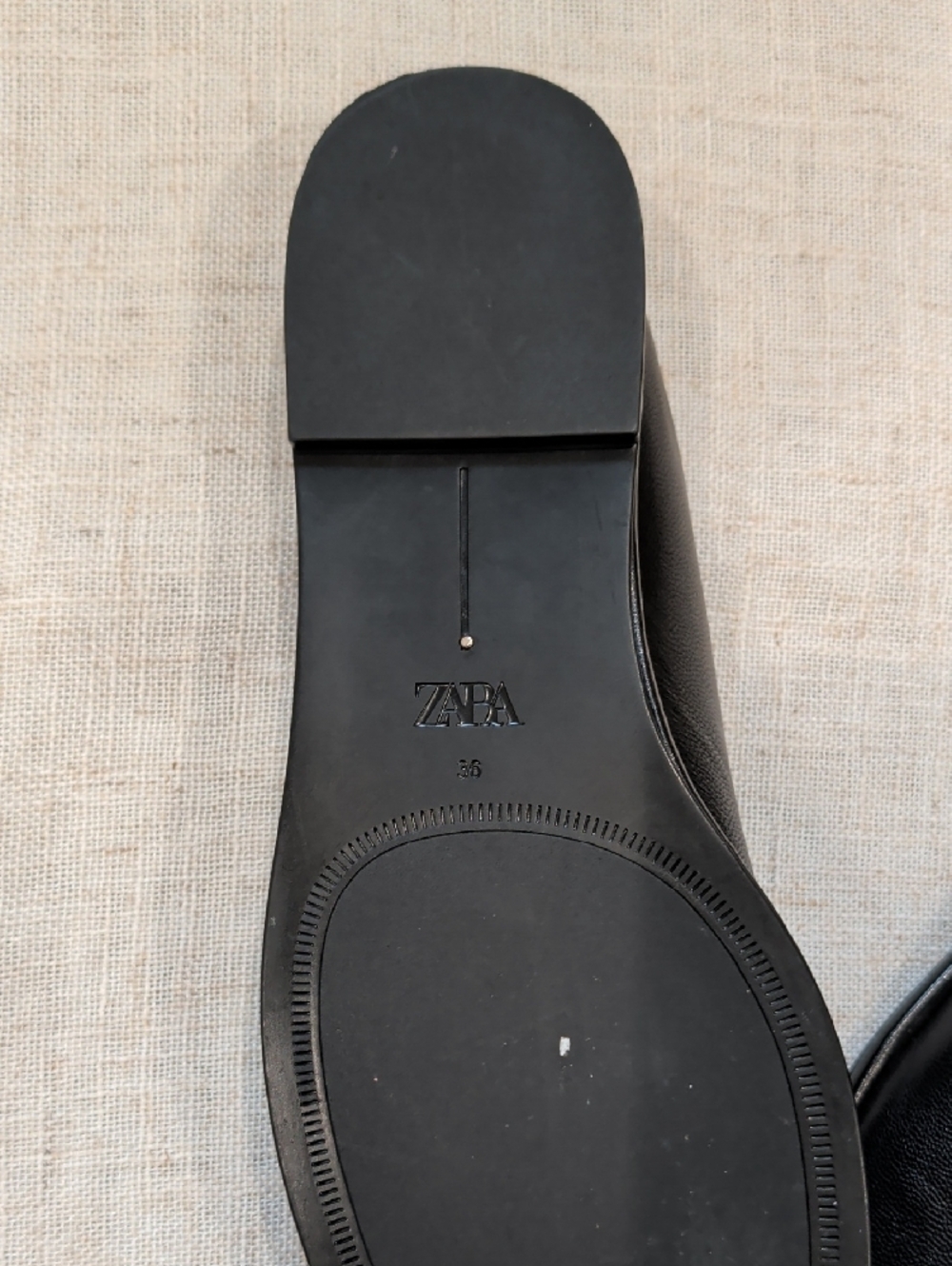 ZARA Leather Mule Loafers - Picture 7 of 8